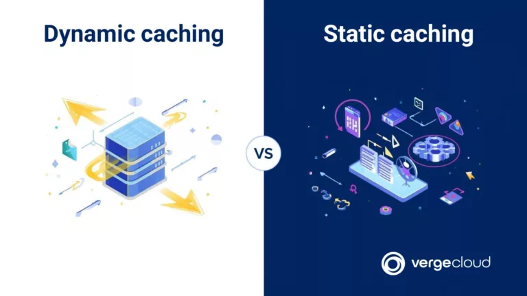 difference between dynamic and static caching for websites