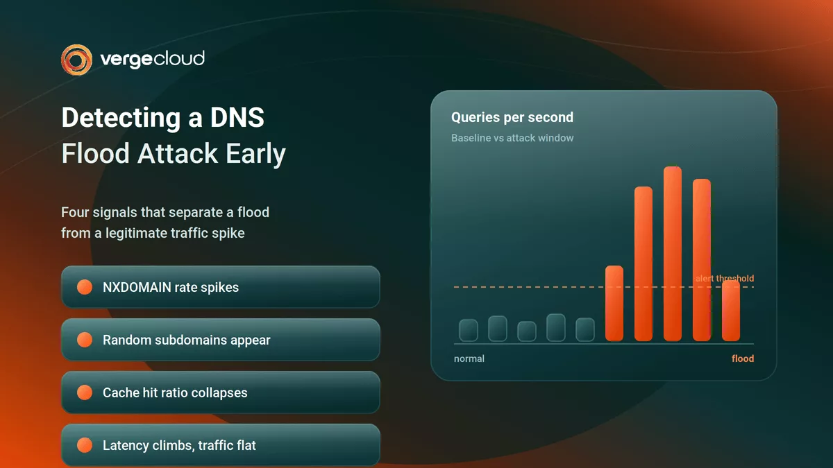 DNS attack detection